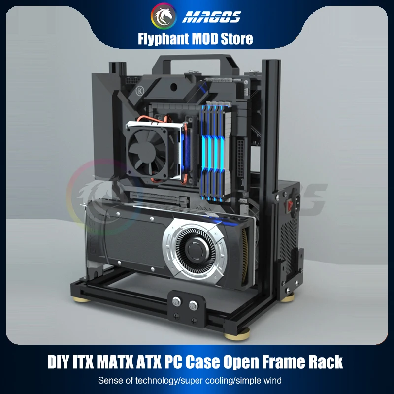 Pc Gaming Liquid - Armadietto da gioco fai-da-te Telaio ITX