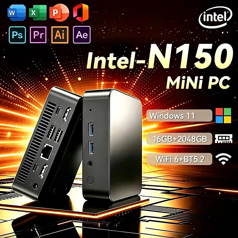 Pc Gaming Intel - NUOVO Mini PC Windows 11 Intel