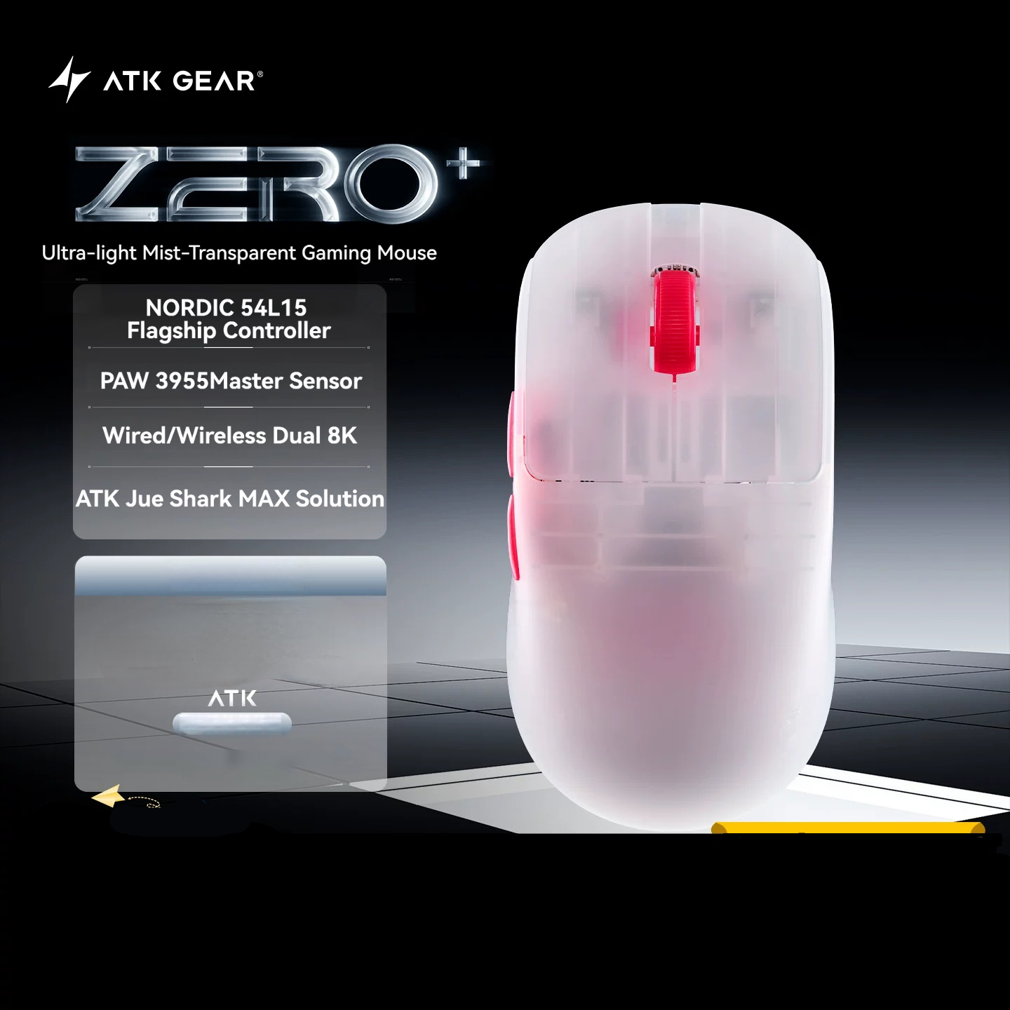 NUOVO mouse ATK ZERO Plus, wir - Pc Gaming Lounge recensione e prezzo