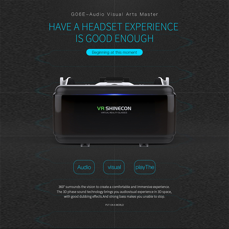 VR Shinecon Casque Casco 3D Oc - Vr Headset Pc recensione e prezzo