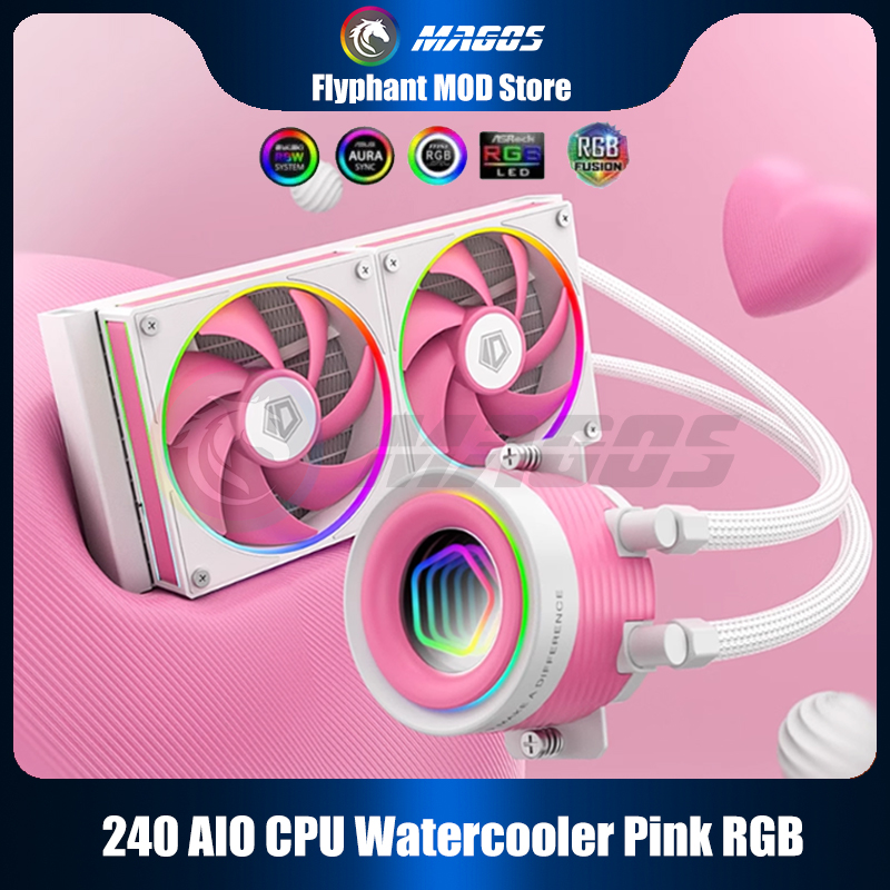 240 AIO CPU Watercooler Rosa R - Pc Water Cooling recensione e prezzo